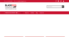 Desktop Screenshot of blackdoggraphix.com